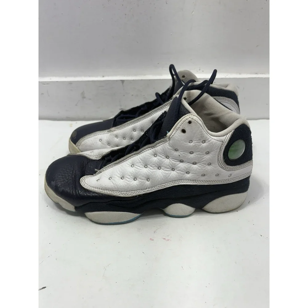Size 6.5Y Nike Jordan 13‎ Retro GS Obsidian Blue White Leather DJ3003-144